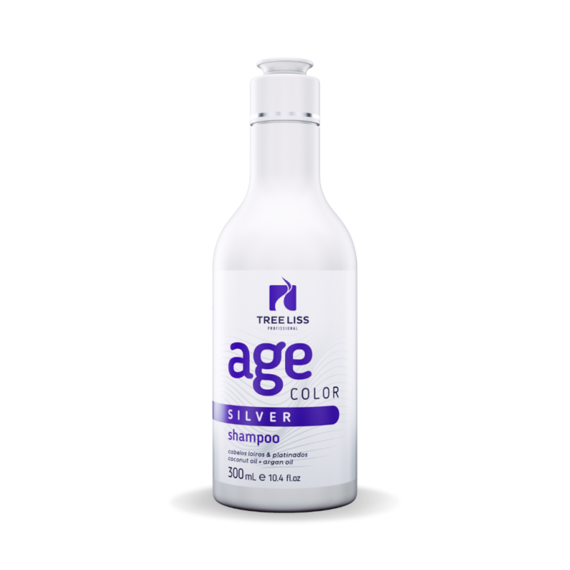 Kit Matizador Age Color Silver Shampoo 300ml e Máscara 250g - Imagem 2