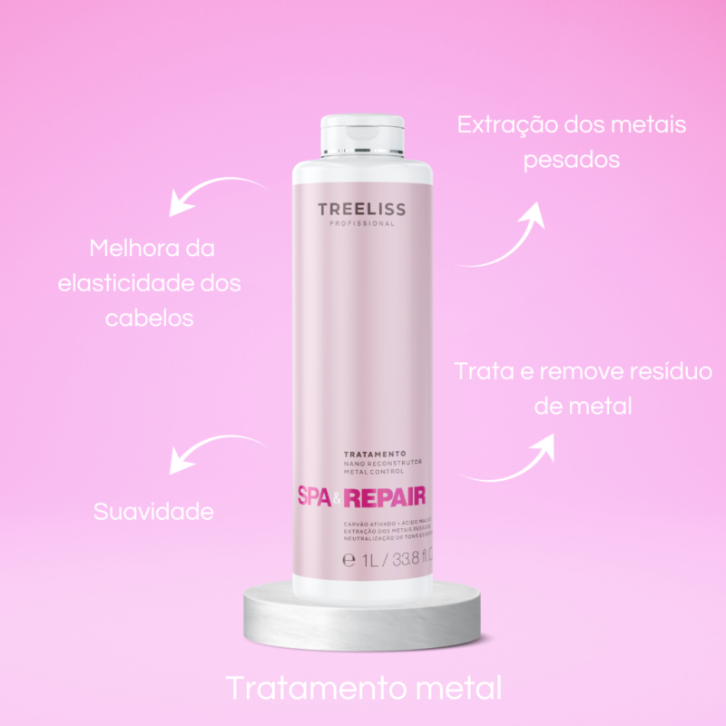 Kit Reparador tratamento nanotecnologia 3 itens Spa e Repair - Imagem 4
