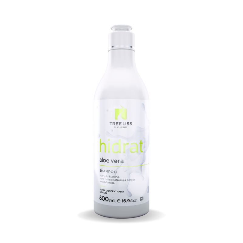 Kit cabelos oleosos Shampoo e máscara Hidrat Aloe Vera - Imagem 2
