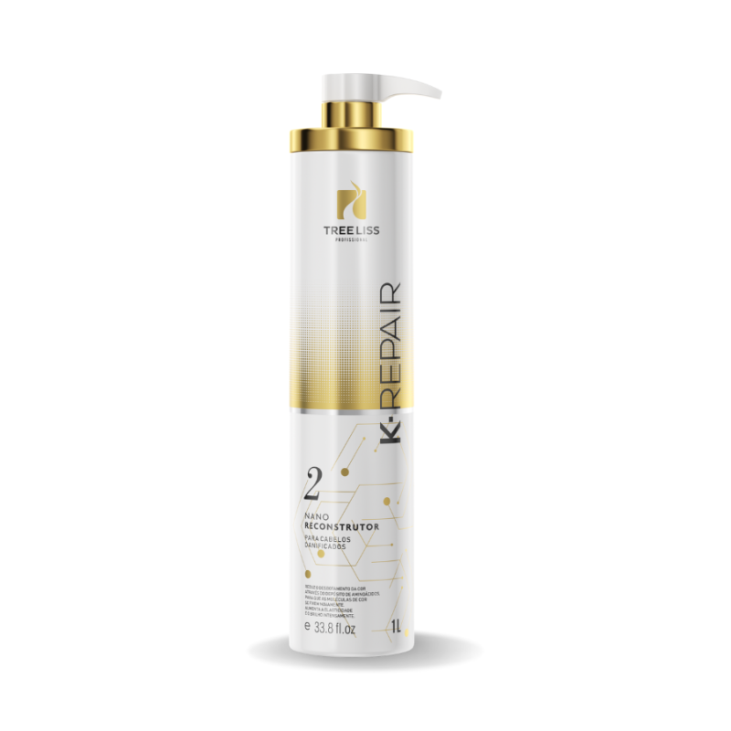 Kit Reconstrutor, shampoo e selante K-Repair Premium Treeliss - Image 3