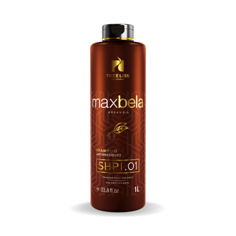 Kit Alisamento Shampoo e Tratamento Progressiva Max Bela 1L - Imagem 2