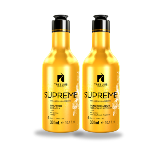 Kit Hidratação para cabelos Shampoo e condicionador Supreme