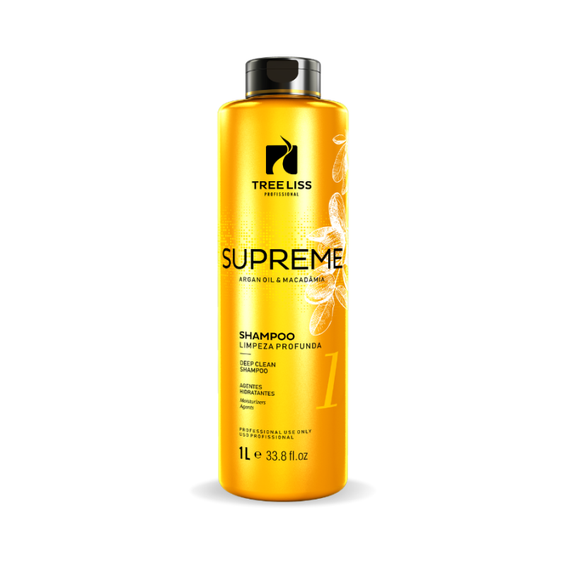 Kit Alisamento Shampoo, reconstrutor e botox Supreme 1L - Imagem 2