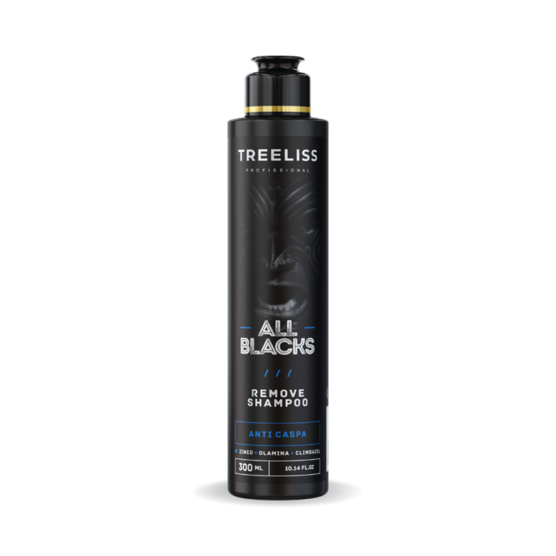 Kit Barba e Cabelo homens Shampoo e condicionador All Blacks - Imagem 2