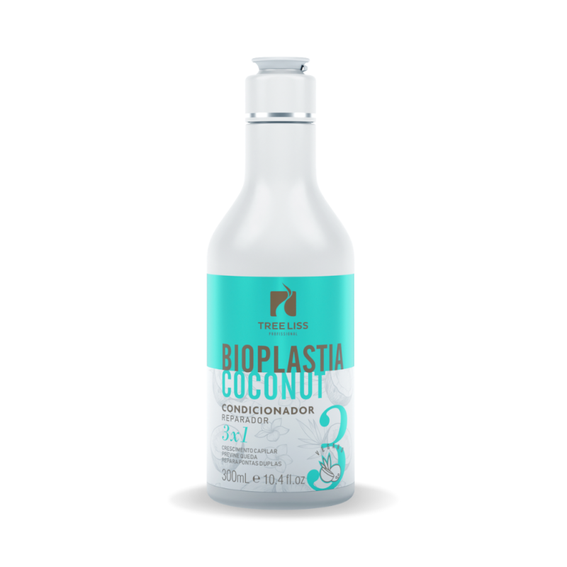 Kit Crescimento Capilar Bioplastia Vegano Treeliss 3 itens - Imagem 4