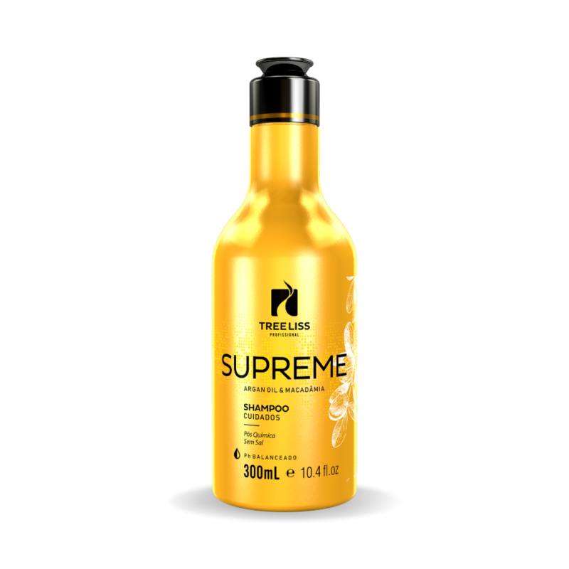 Kit Banho de brilho Shampoo, condicionador e máscara Supreme - Imagem 2