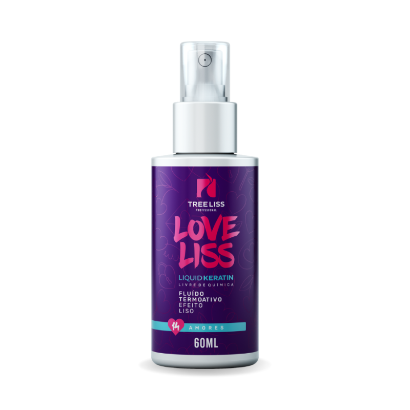 Finalizador Capilar Love Liss alisamento Treeliss - 60ml