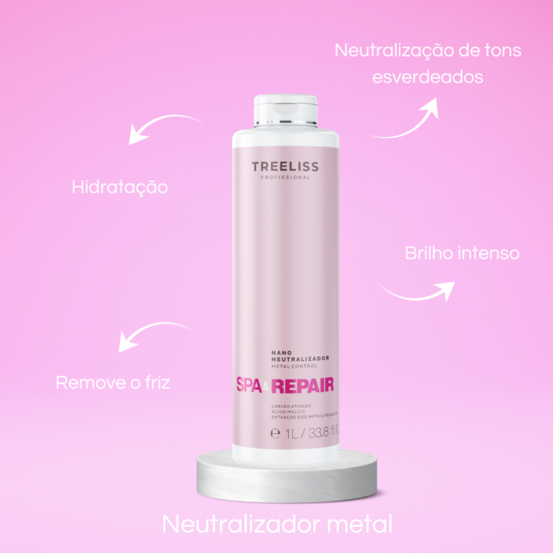 Kit Reparador tratamento nanotecnologia 3 itens Spa e Repair - Imagem 5