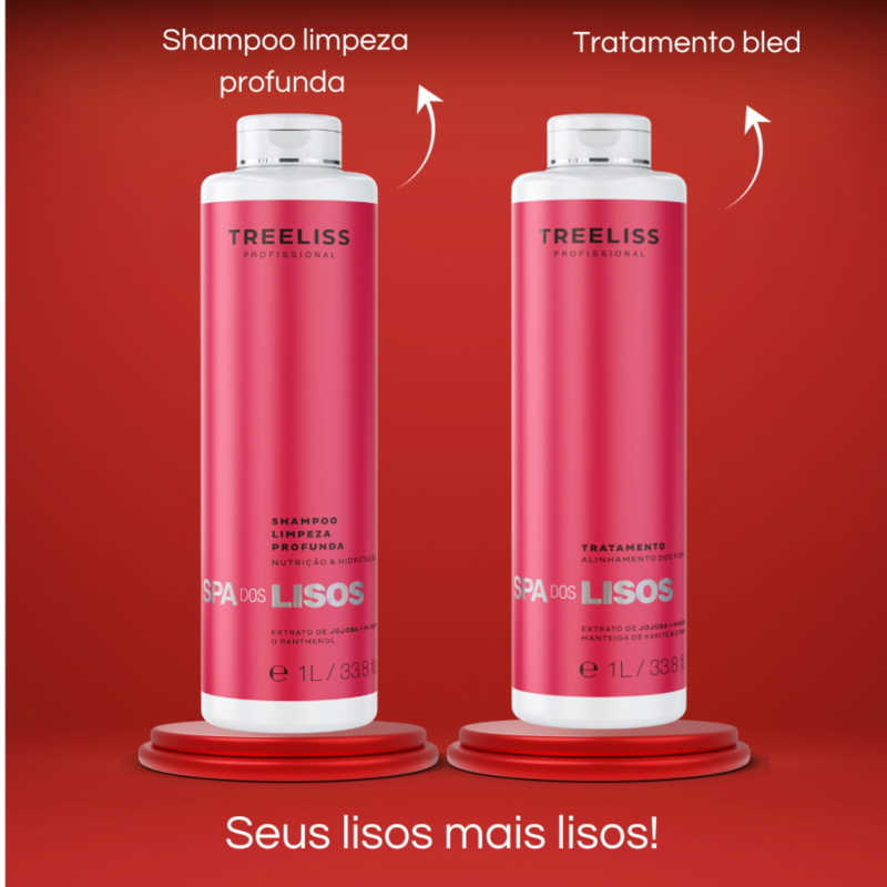 Kit Alisamento Shampoo e tratamento Spa dos Lisos Orgânico - Imagem 2