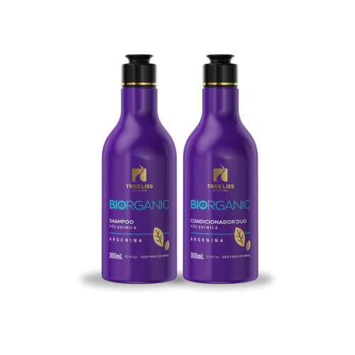 Kit Hidratação Shampoo e condicionador Biorganic Vegano