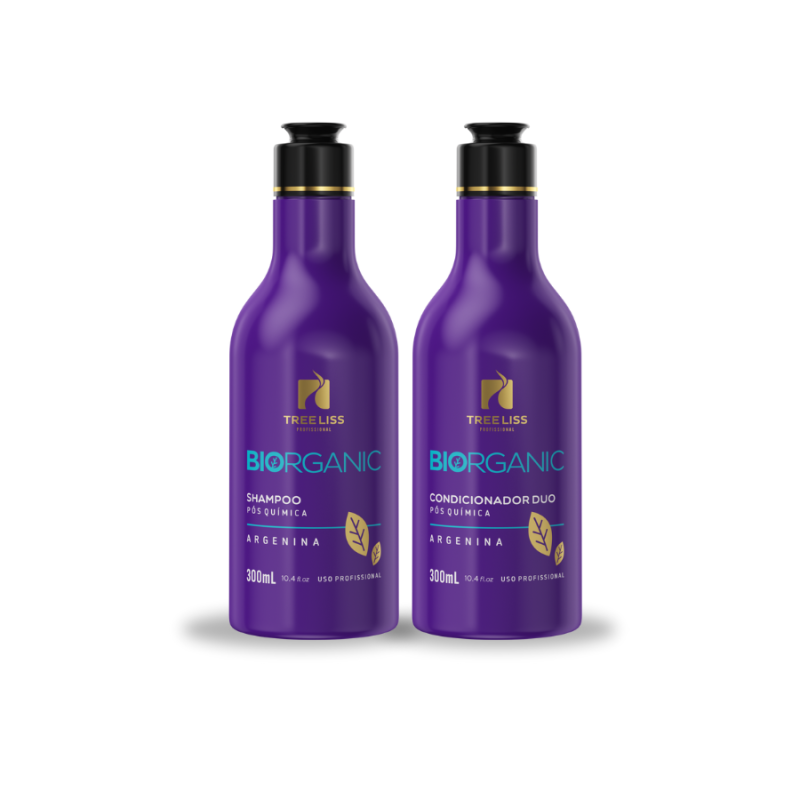Kit Hidratação Shampoo e condicionador Biorganic Vegano