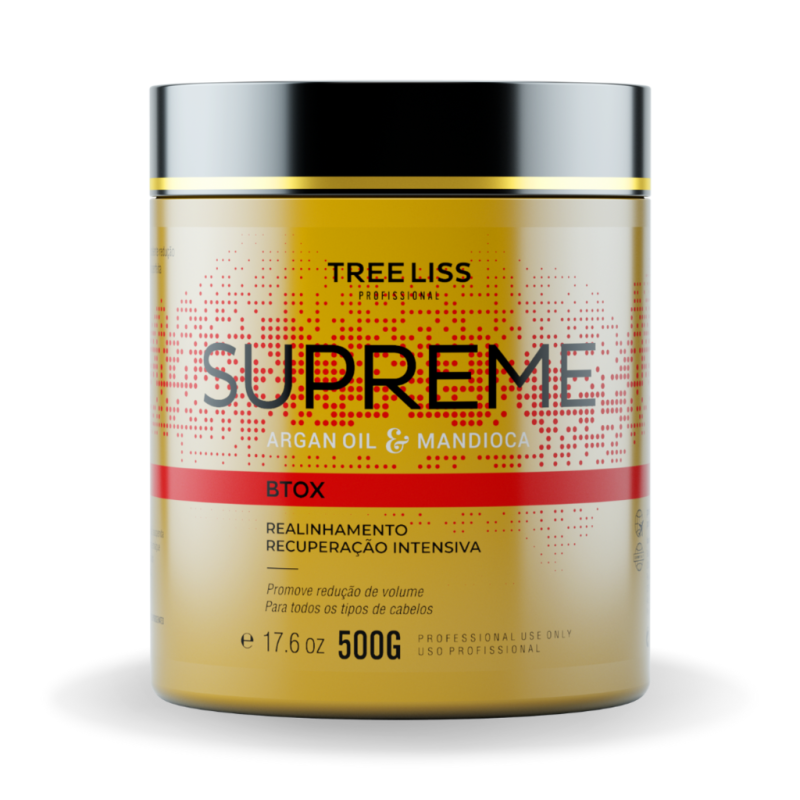 Alisamento Tratamento Btox Supreme Treeliss Profissional - 500kg