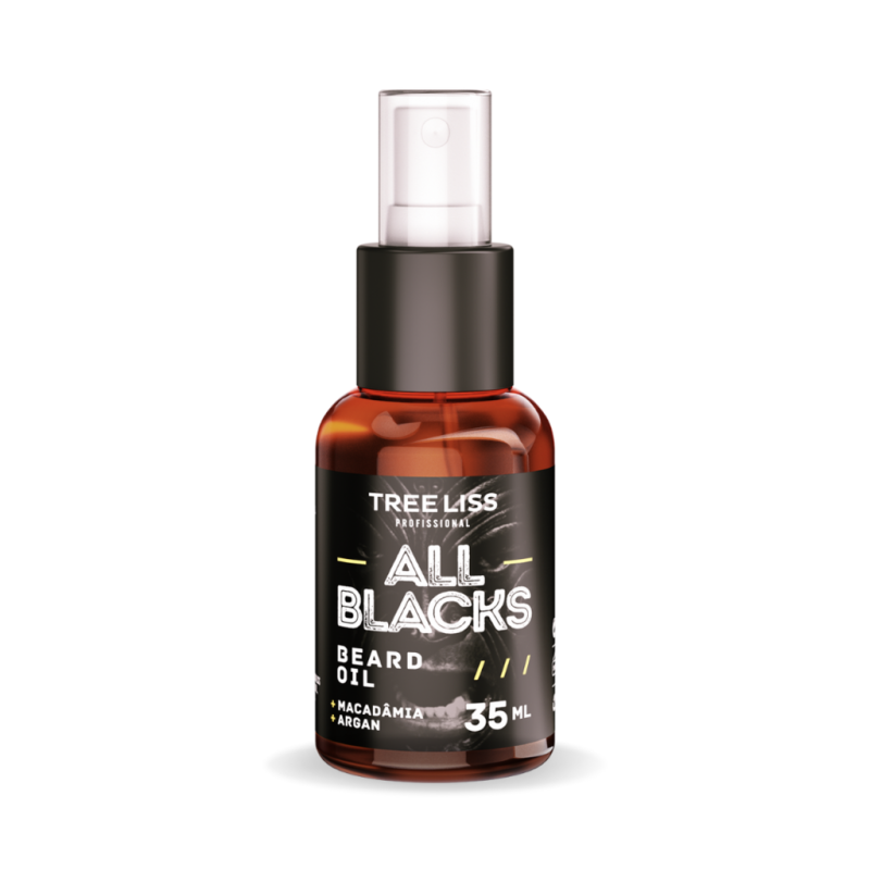 Kit Barba e Cabelo homens All Blacks 4 itens treeliss - Imagem 5