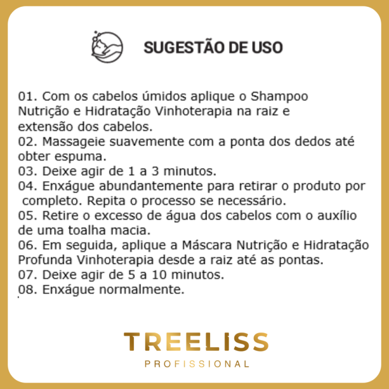 Kit Hidratação Neutralização Shampoo e máscara Vinhoterapia - Imagem 4