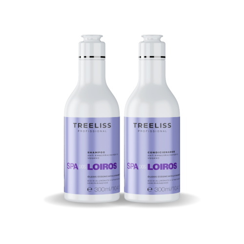 Kit Shampoo e condicionador Spa dos Loiros Treeliss
