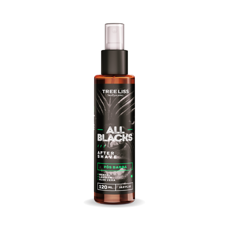 Loção Pós Barba Barbearia All Blacks 120ml Treeliss
