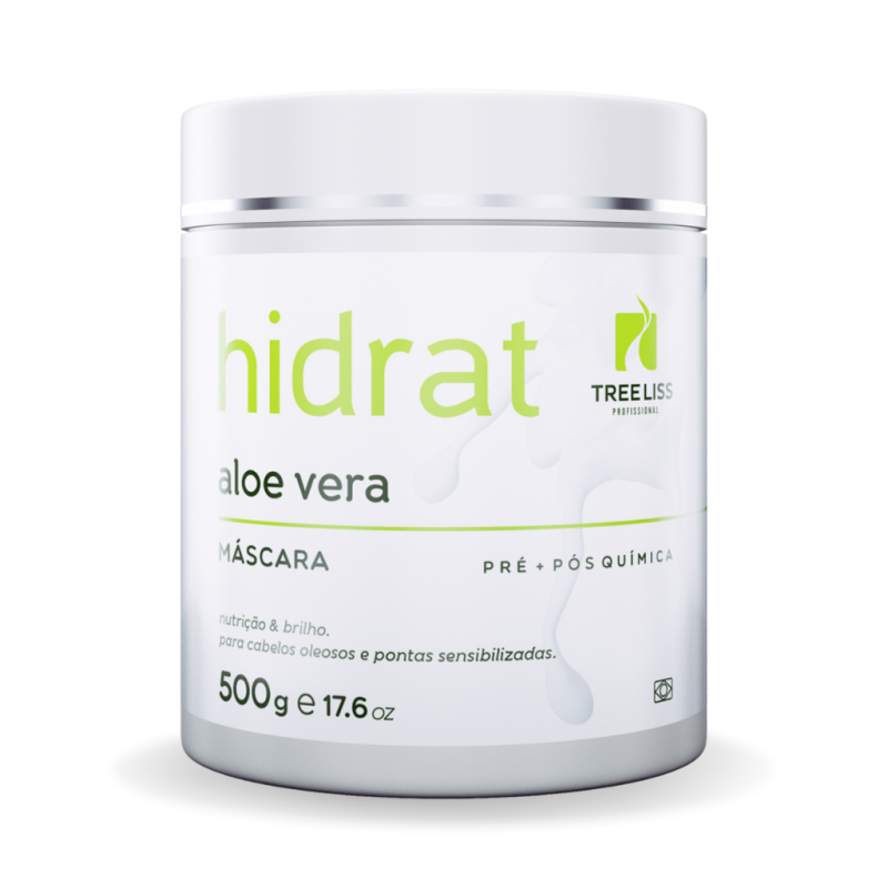 Kit cabelos oleosos Shampoo e máscara Hidrat Aloe Vera - Imagem 3