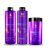 Kit Alisamento Shampoo, Tratamento e Máscara Biorganic 1L