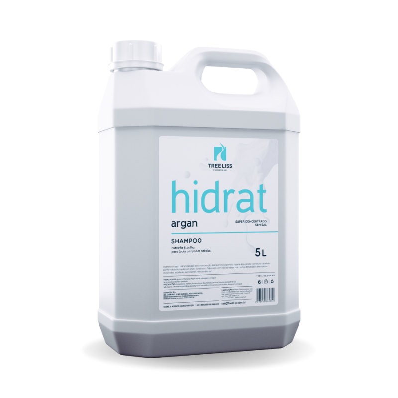 Shampoo Hidratação Capilar Argan Hidrat Lavatório 5L