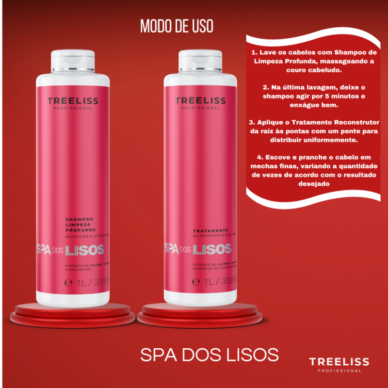 Kit Alisamento Shampoo e tratamento Spa dos Lisos Orgânico - Imagem 5