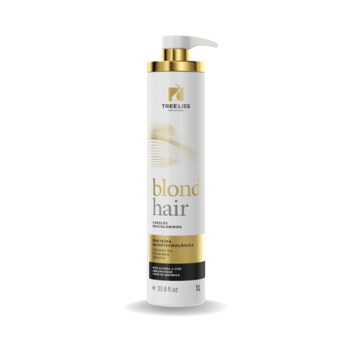 Alisamento Loiro Premium Blond Hair Progressiva 1L Treeliss