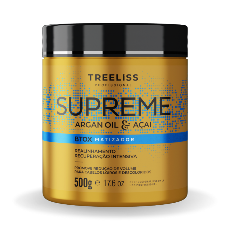Alisamento Tratamento Btox Matizador Supreme Argan Oil 1k