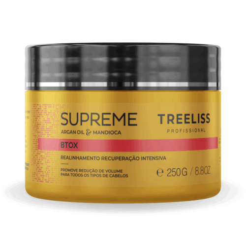 Alisamento Tratamento Btox Supreme Treeliss Profissional - 250g