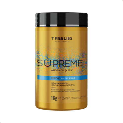 Alisamento Tratamento Btox Matizador Supreme Argan Oil