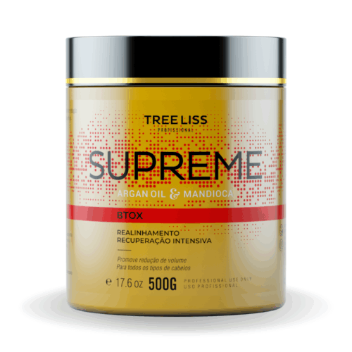 Alisamento Tratamento Btox Supreme Treeliss Profissional - 500kg